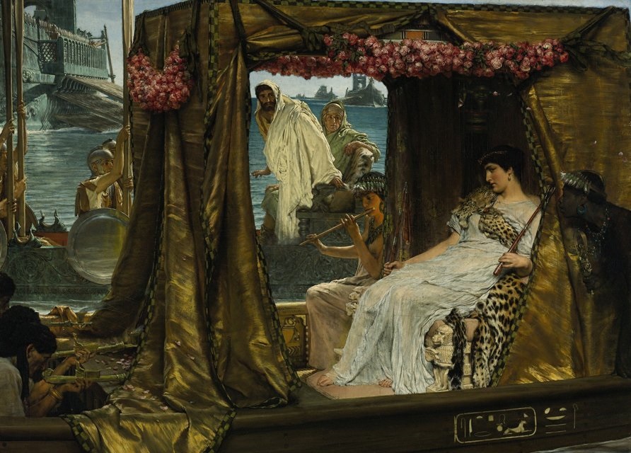 Antony_and_Cleopatra by Lawrence Alma-Tadema